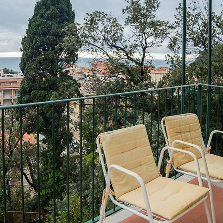 089 - Casa Cascata, Vista Mare, 400 Metri Dalla Spiaggia Appartement Sestri Levante Buitenkant foto