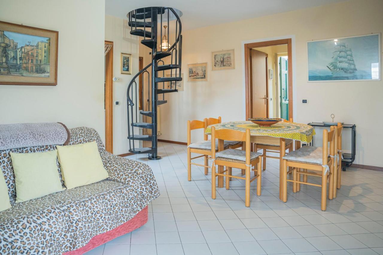 089 - Casa Cascata, Vista Mare, 400 Metri Dalla Spiaggia Appartement Sestri Levante Buitenkant foto