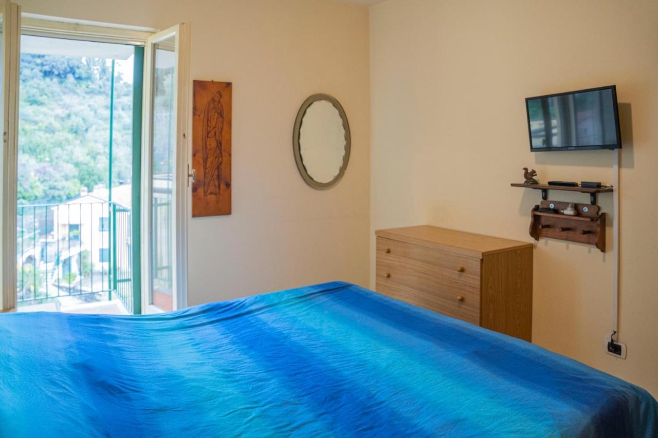 089 - Casa Cascata, Vista Mare, 400 Metri Dalla Spiaggia Appartement Sestri Levante Buitenkant foto